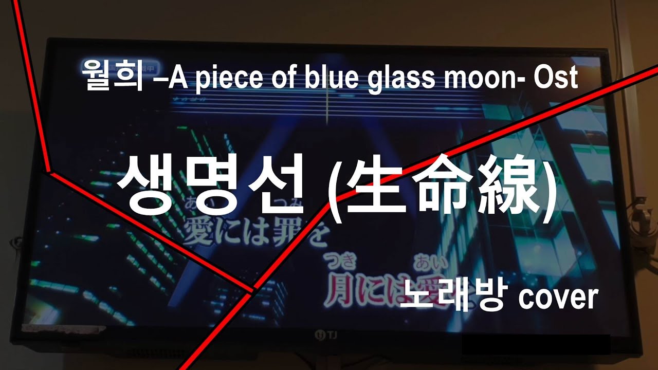 덕후가 월희 리메이크 ost '생명선(生命線)'을 일본노래방에서 불러보았다!!!
