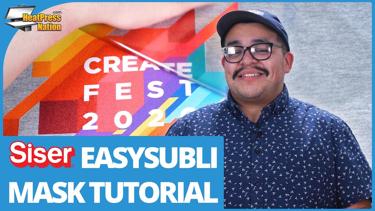 Как использовать маску Siser EasySubli