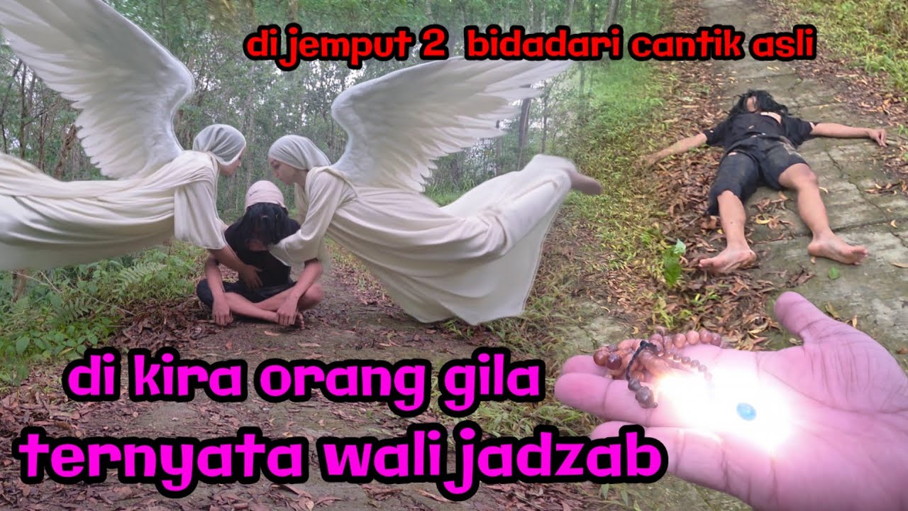 VIRALL DETIK-DETIK  ODGJ DI JEMPUT  2 BIDADARI CANTIK  @mbahwongso @syiarmalam13 
