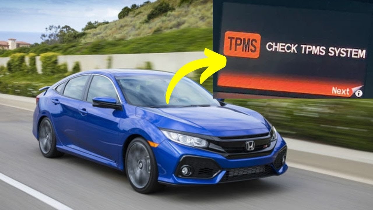 Предупреждение «Проверьте систему TPMS» на Honda Civic: причины