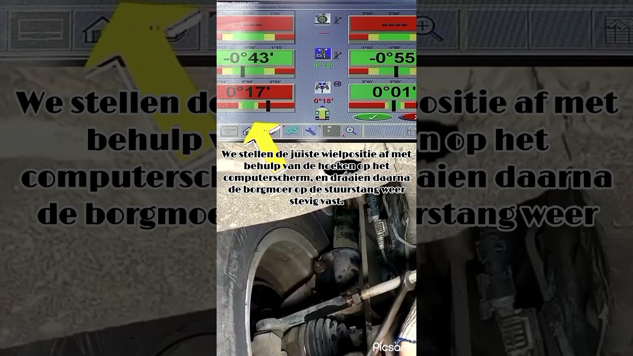 Hoe stel je de uitlijning van de wielen in? #volkswagen
