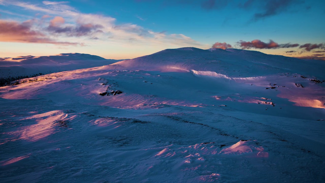 Et vinterdøgn på Vegglifjell – time lapse