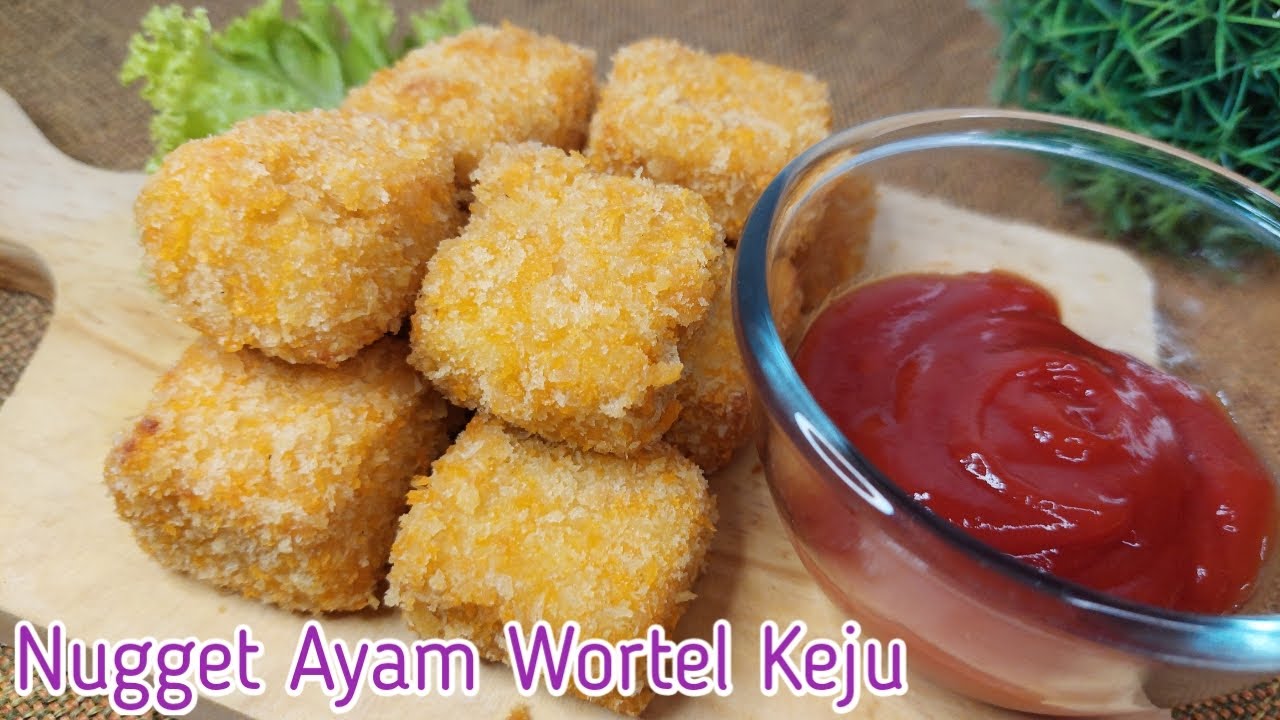 Sekarang Kalau Mau Nugget Gak Usah Beli,Bikin Aja Gampang Lebih Sehat || Noey Cooking