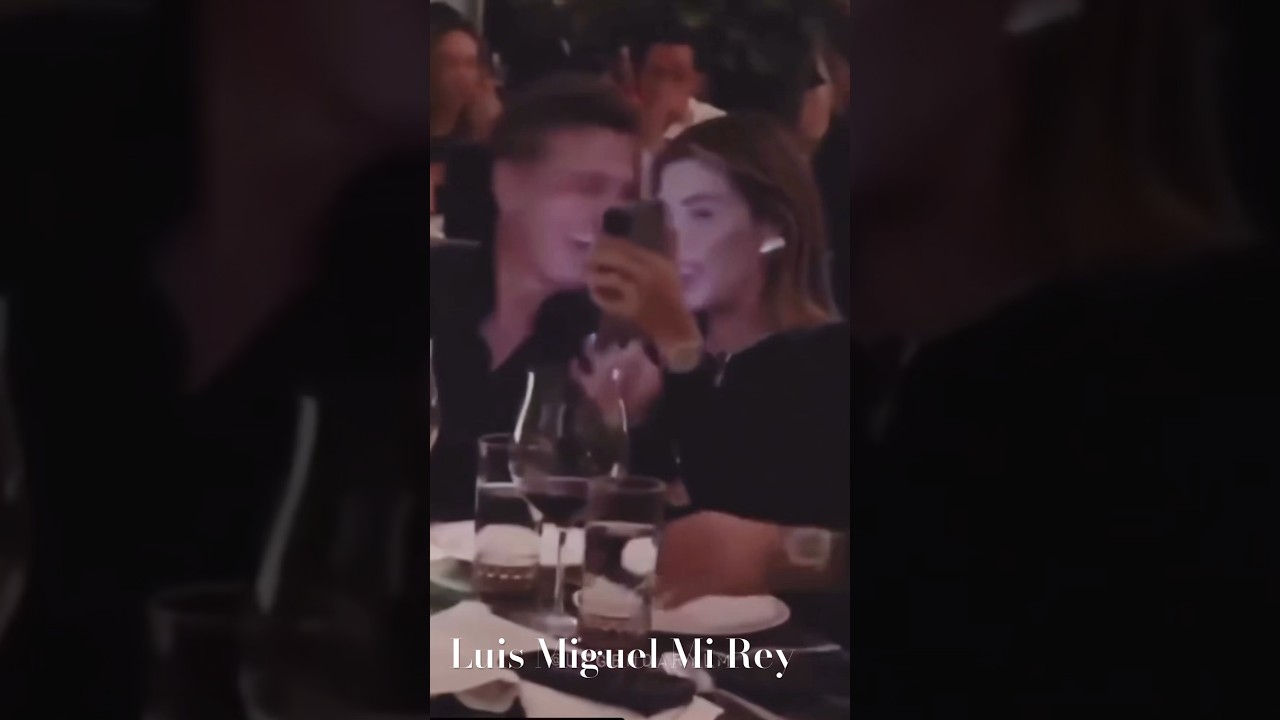Luis Miguel y su Hija Michelle Salas cenando juntos #luismigueltour2024 #luismiguel