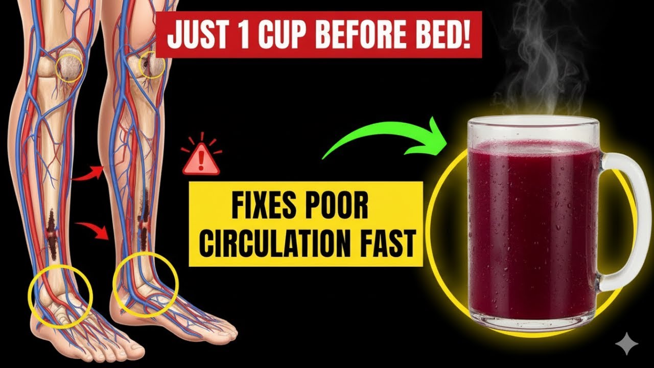 10 Drinks That Could Transform Your Leg Circulation After 60 Ranked Worst to Best