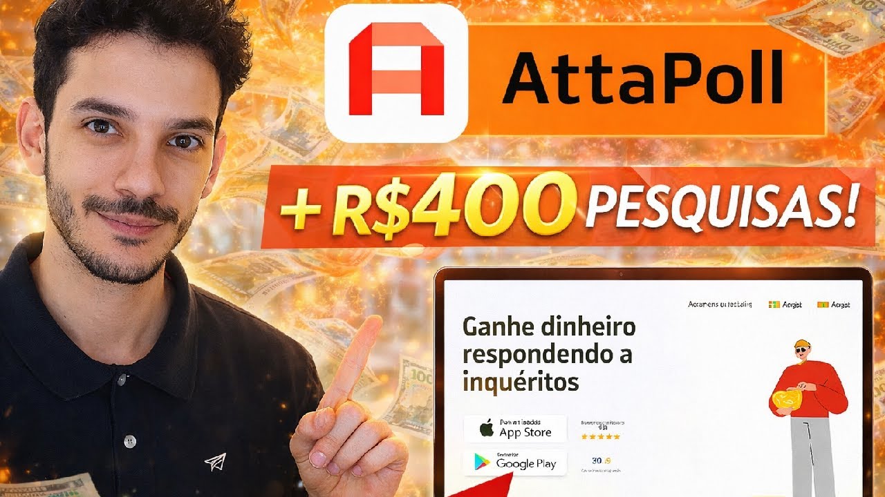 [ AttaPoll ] --- COMO FUNCIONA E COMO FAZER UMA RENDA EXTRA COM SURVEYS NO ATTAPOLL?
