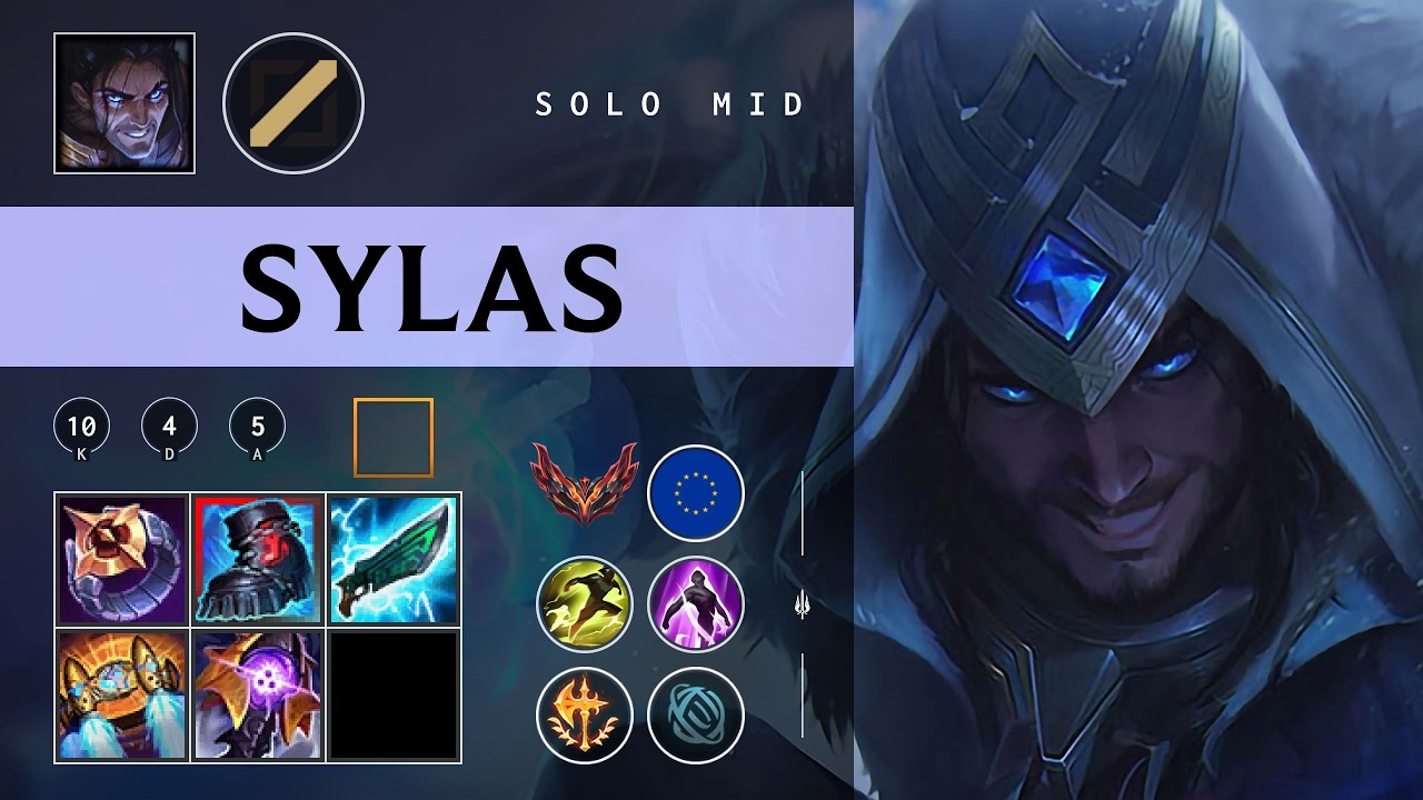 Sylas Mid vs Anivia - EUW Grandmaster Patch 26.03