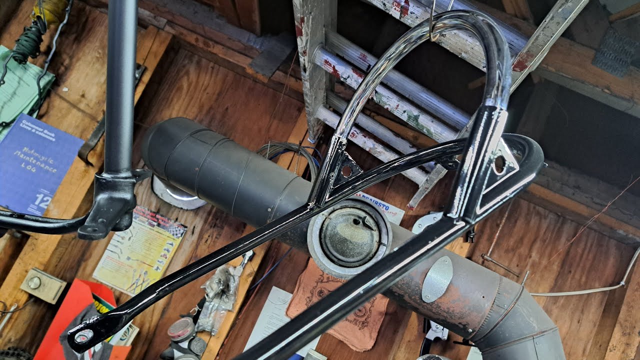 Repairing a Triumph Grab Rail