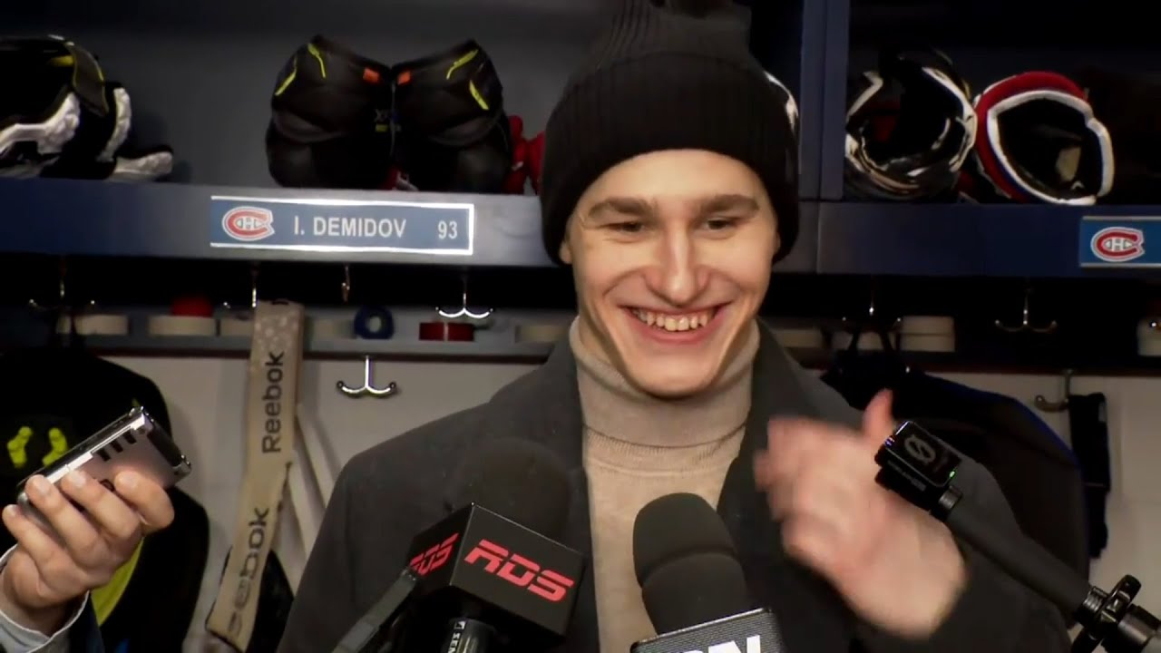 Ivan Demidov discute de sa progression depuis le début de la saison
