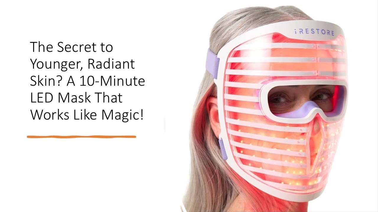 The Secret to Younger, Radiant Skin? A 10-Minute LED Mask That Works Like Magic!
