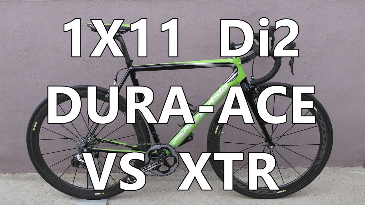 1x11 Drivetrain Road / Gravel, DURA-ACE vs XTR Di2 presenter.
