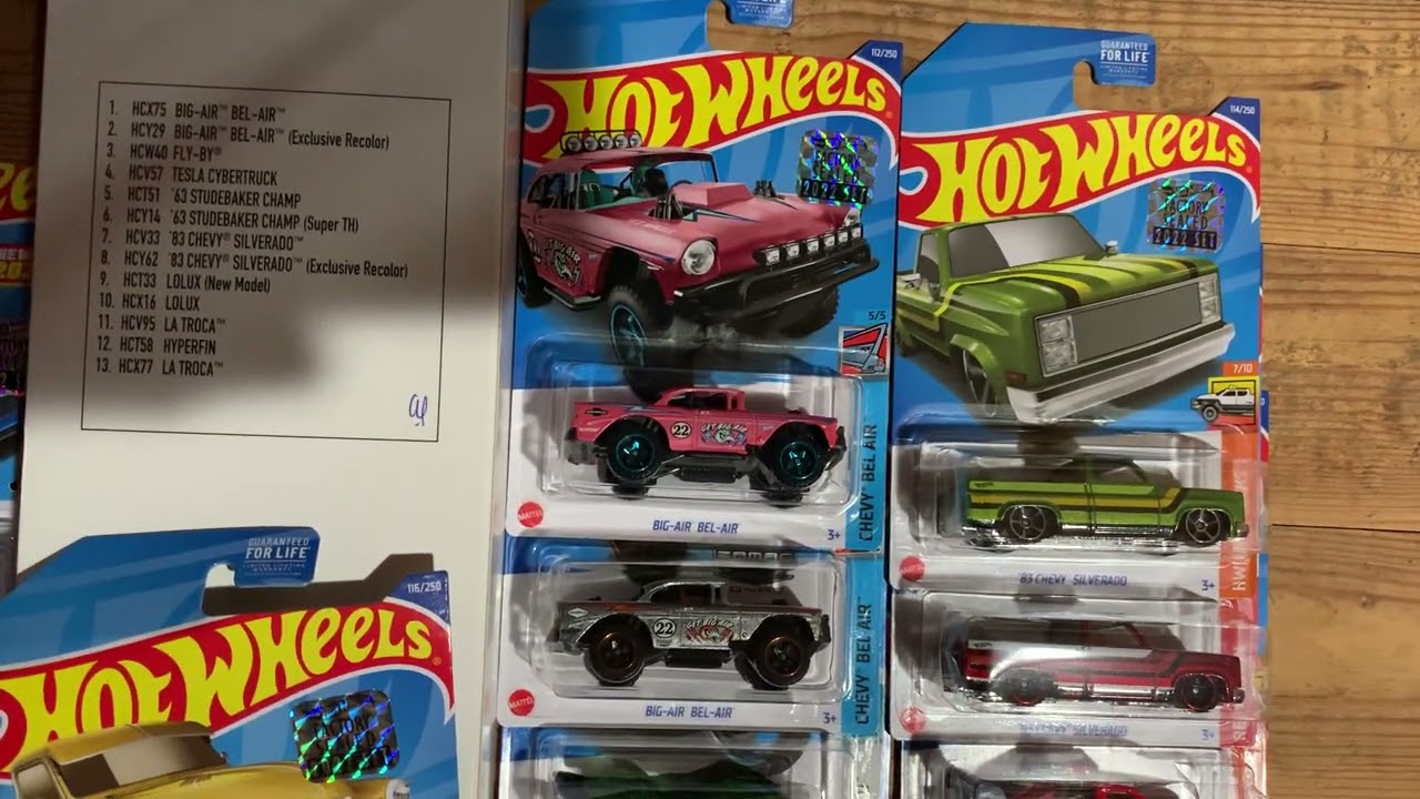 2022 Hot Wheels Factory Sealed Mainline Set Box 5 of 6