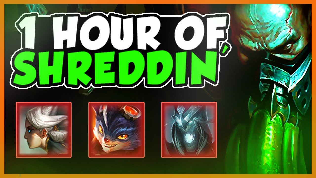 One hour of Urgot Shreddin' - S13 Gameplays - League of Legends