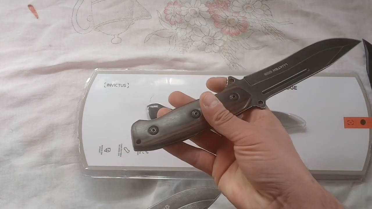 Review da faca Invictus  Ridge, faca para defesa #edc #defesapessoal