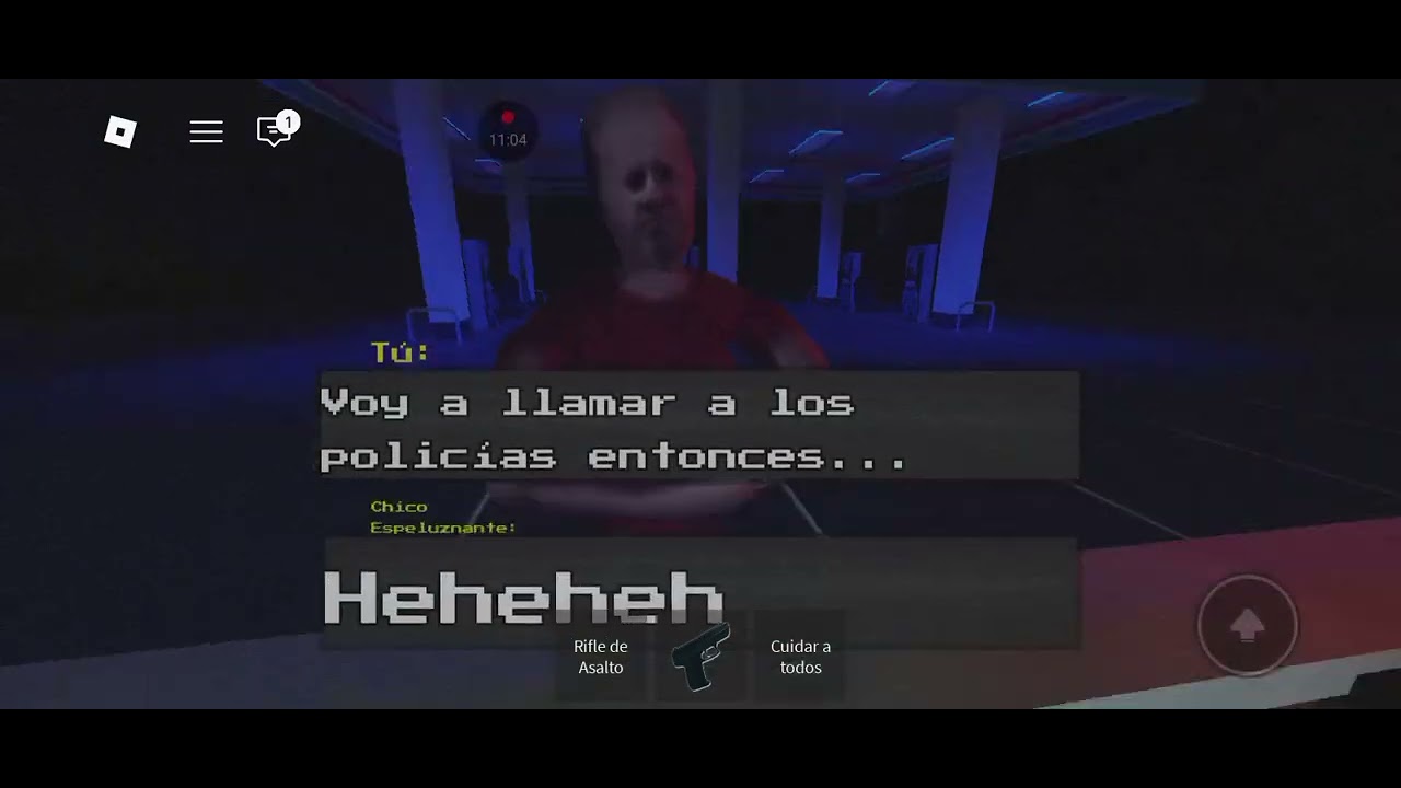 jugando con mi prima Bianca a estación de media noche(horror)