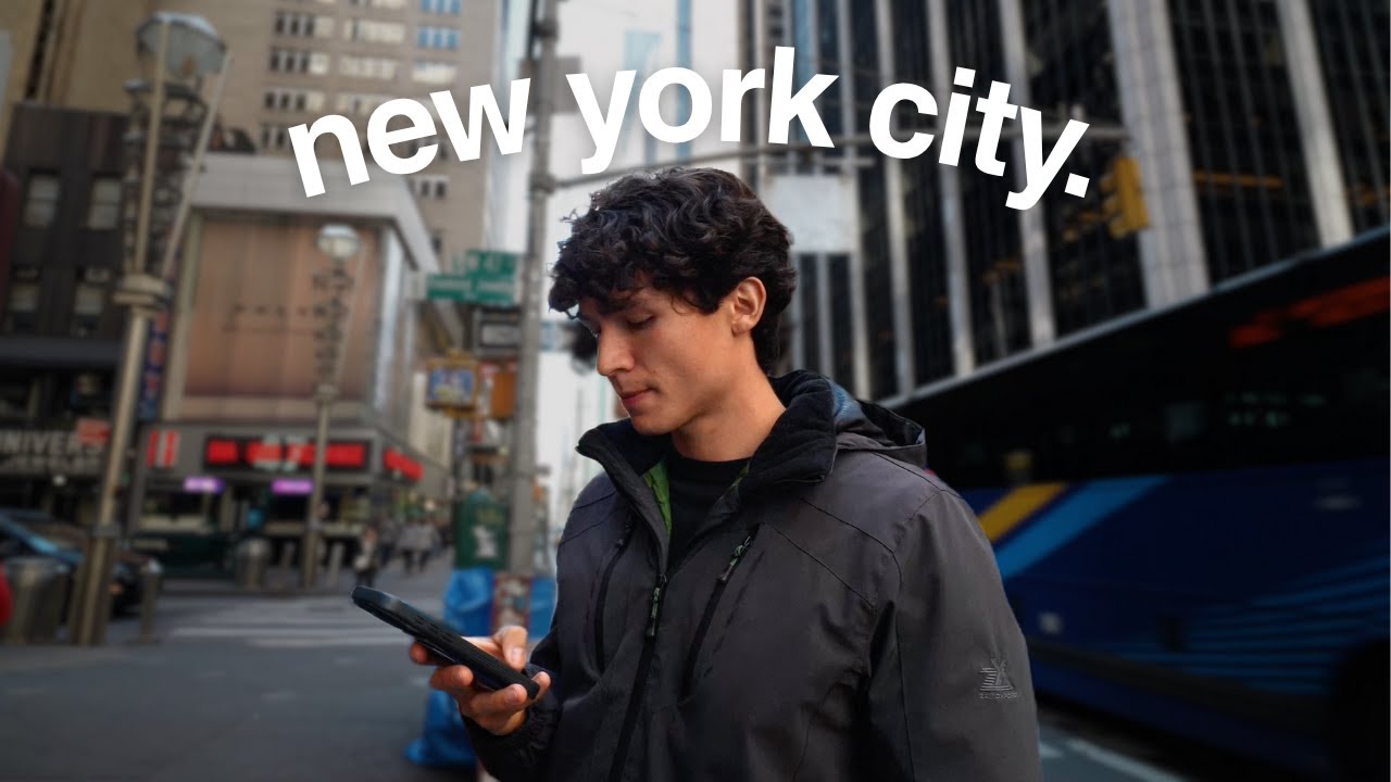 EARLY TWENTIES | working in NYC as a freelance videographer