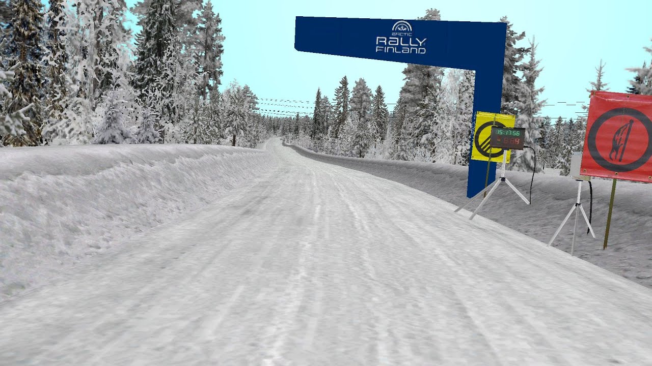 Aittajarvi 22,47km RSF-online 2021 Arctic eRally Finland BTBfin RALLYsim Richard Burns Rally