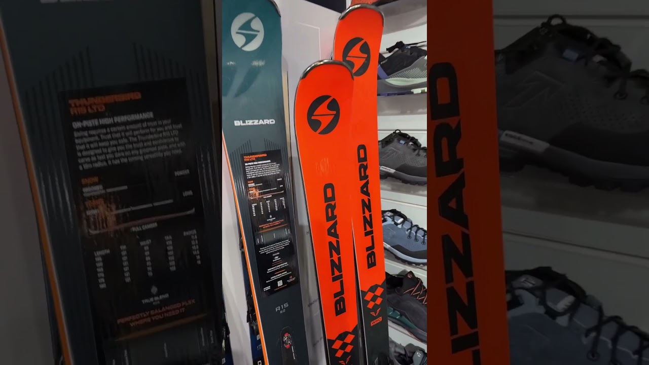 Quick run thru of the Blizzard '26 range ⛷️ #skiing #blizzard