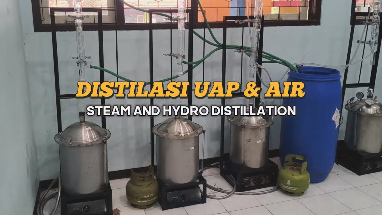 PRODUKSI MINYAK ATSIRI DISTILASI UAP AIR