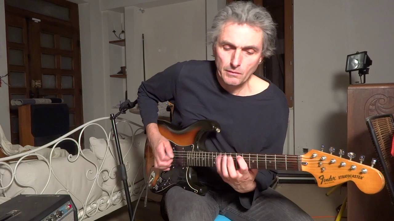 Test Fender Stratocaster 1979 sunburst touche Rosewood
