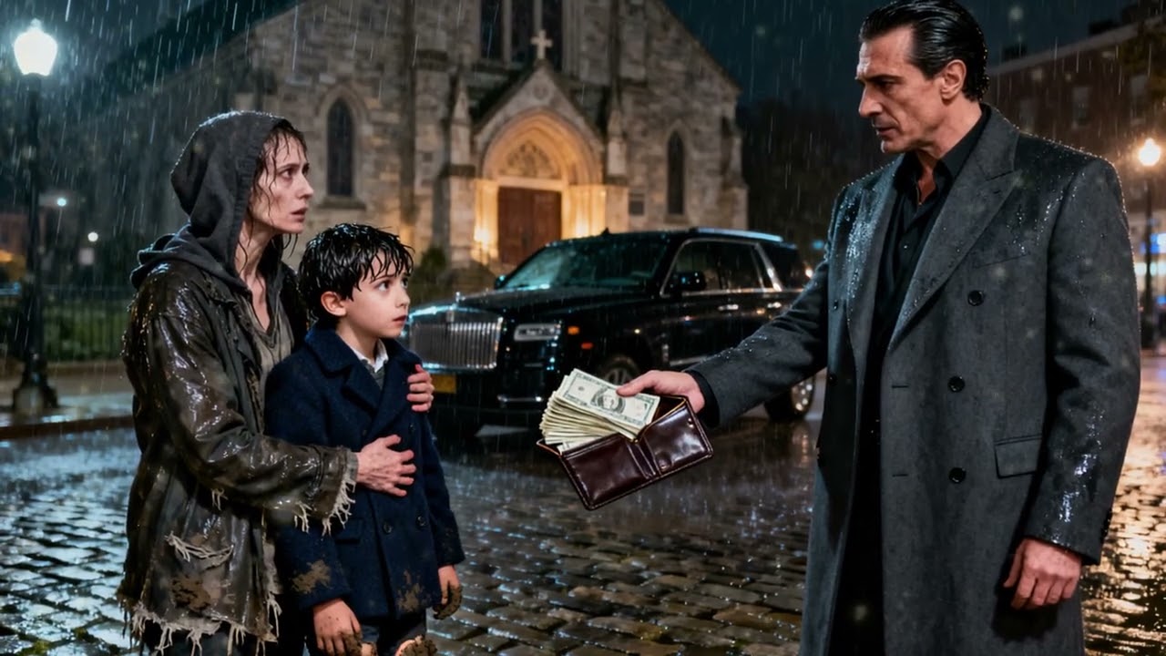 Homeless Woman Returned Mafia Boss's Kidnapped Son-He Opened His Wallet 