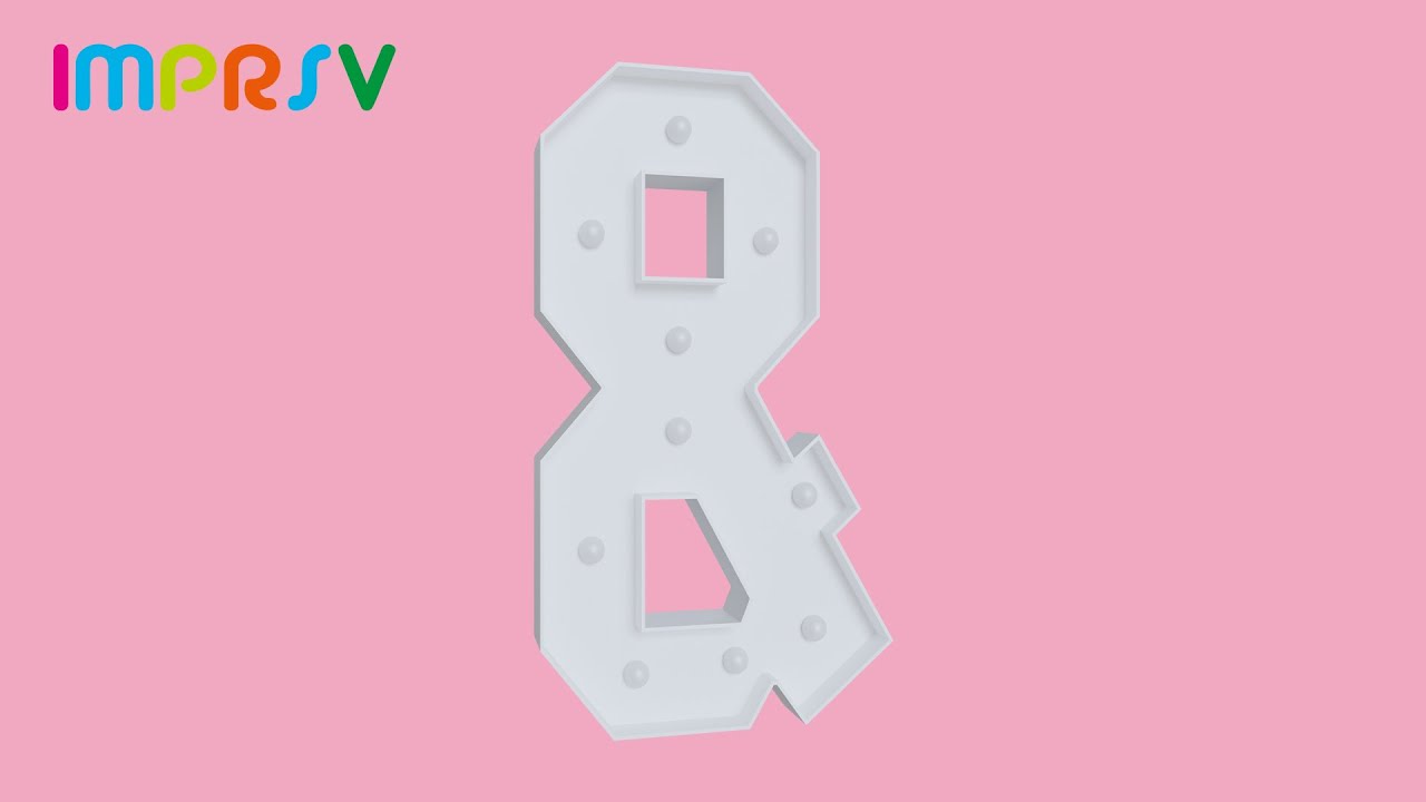 4FT Light Up Sign & User Guide (Jersey Font)