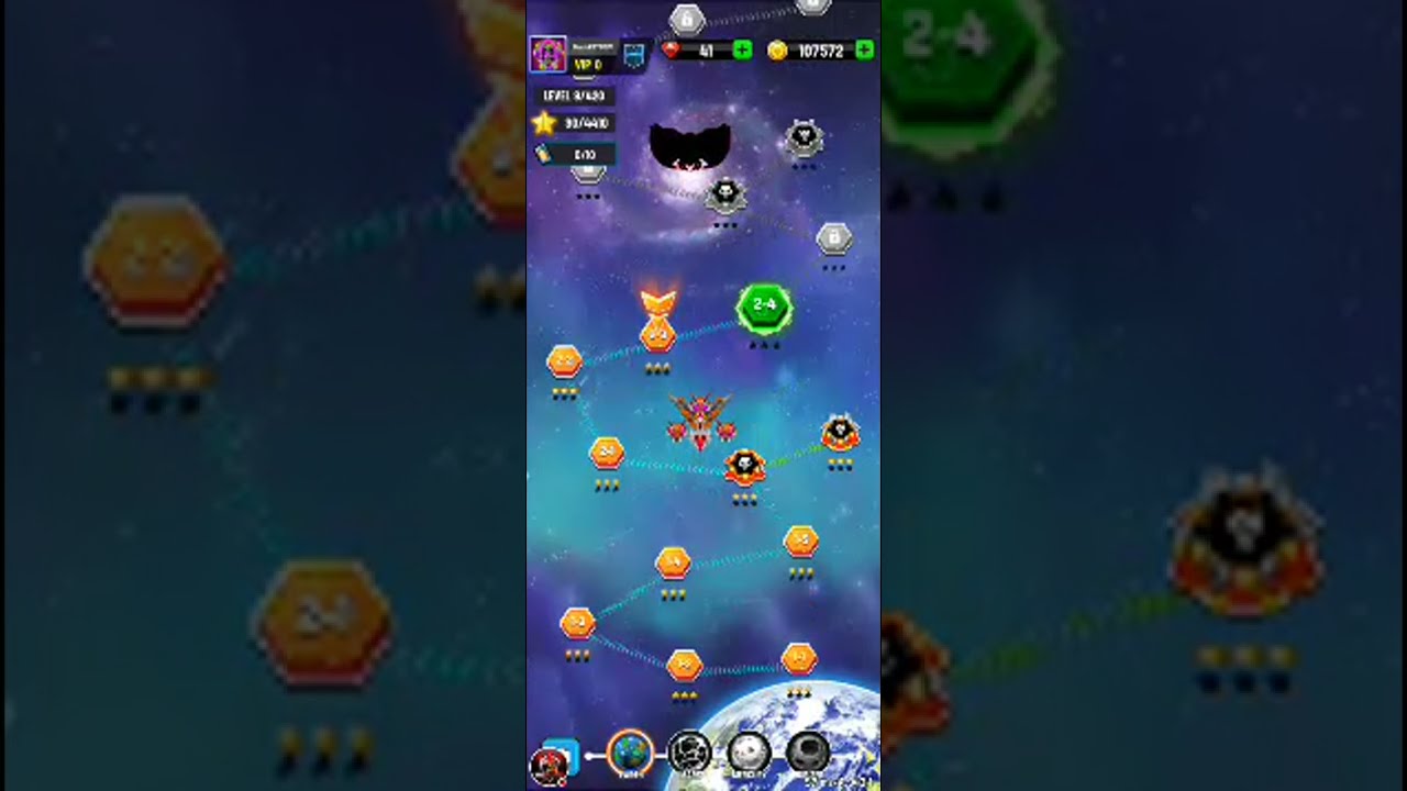 Playing space 🌌 shooter 🚀