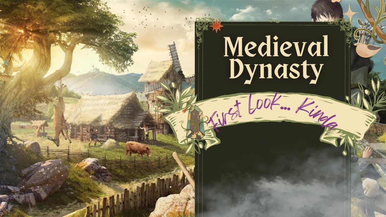 First look Medieval Dynasty- Solo Run