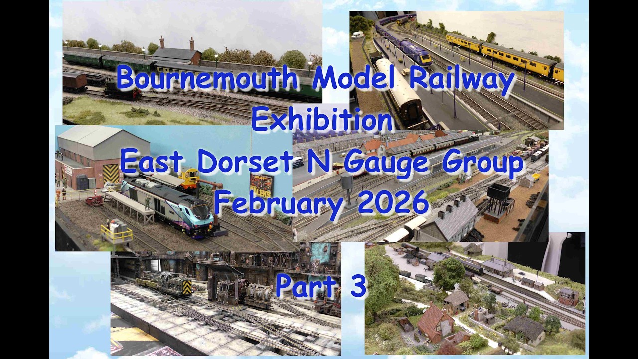 Bournemouth Model Railway Exhibition 2026 Part 3 of 3