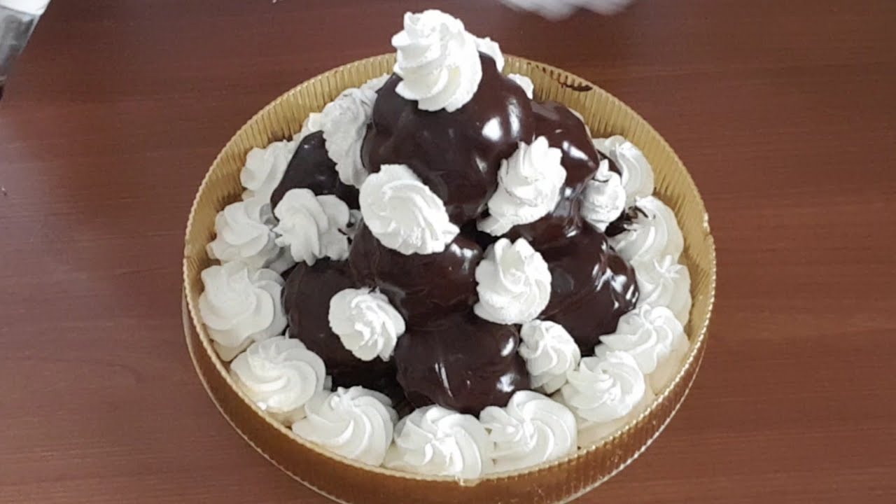 Profiteroles al cioccolato