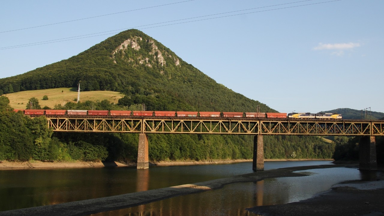 Vlaky Ružínsky viadukt 18.7.2024