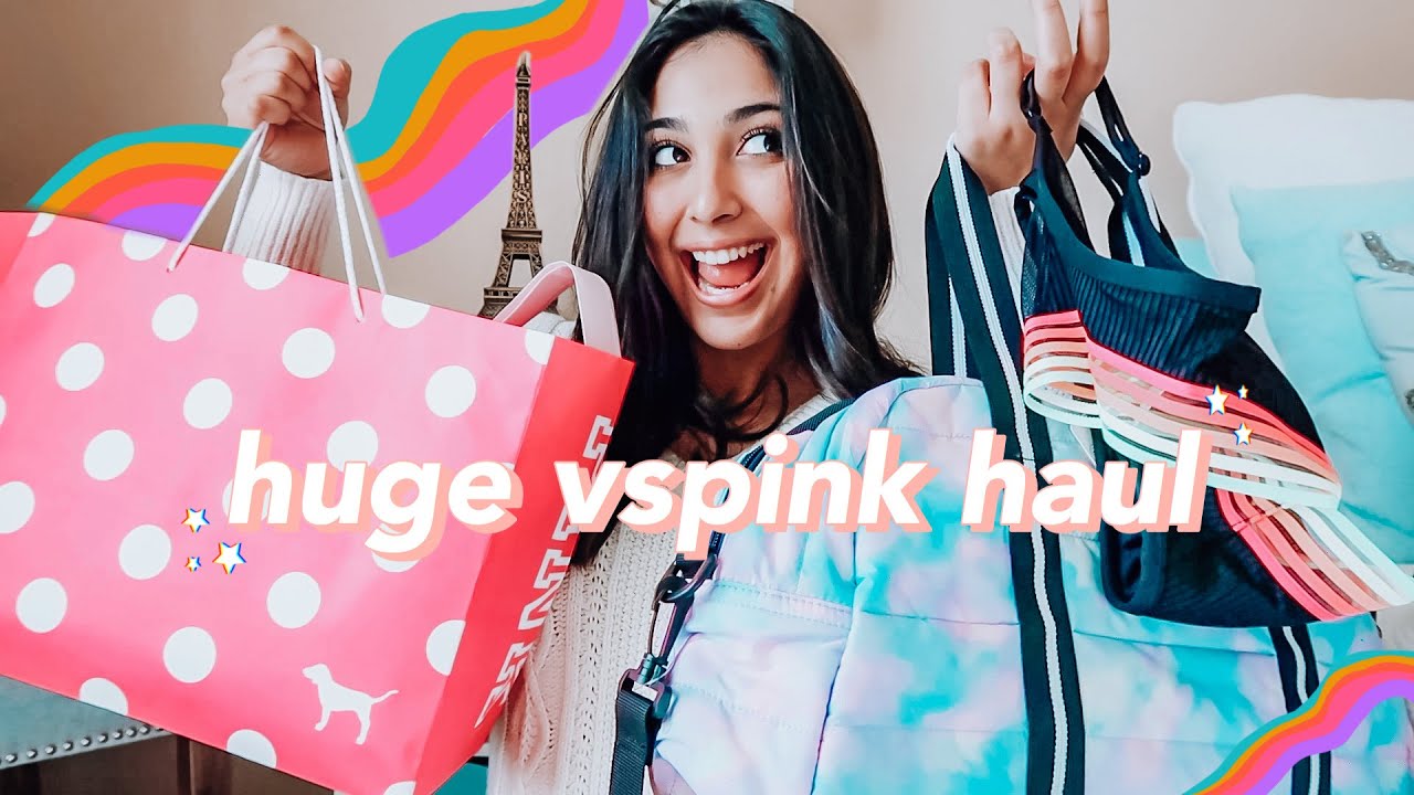 huge victoria's secret pink haul