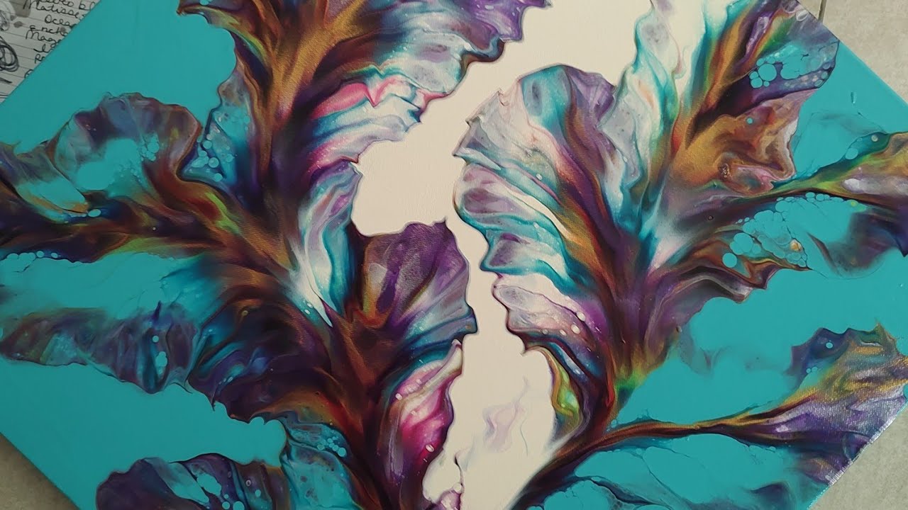 14-Turquoise Dutch Pour