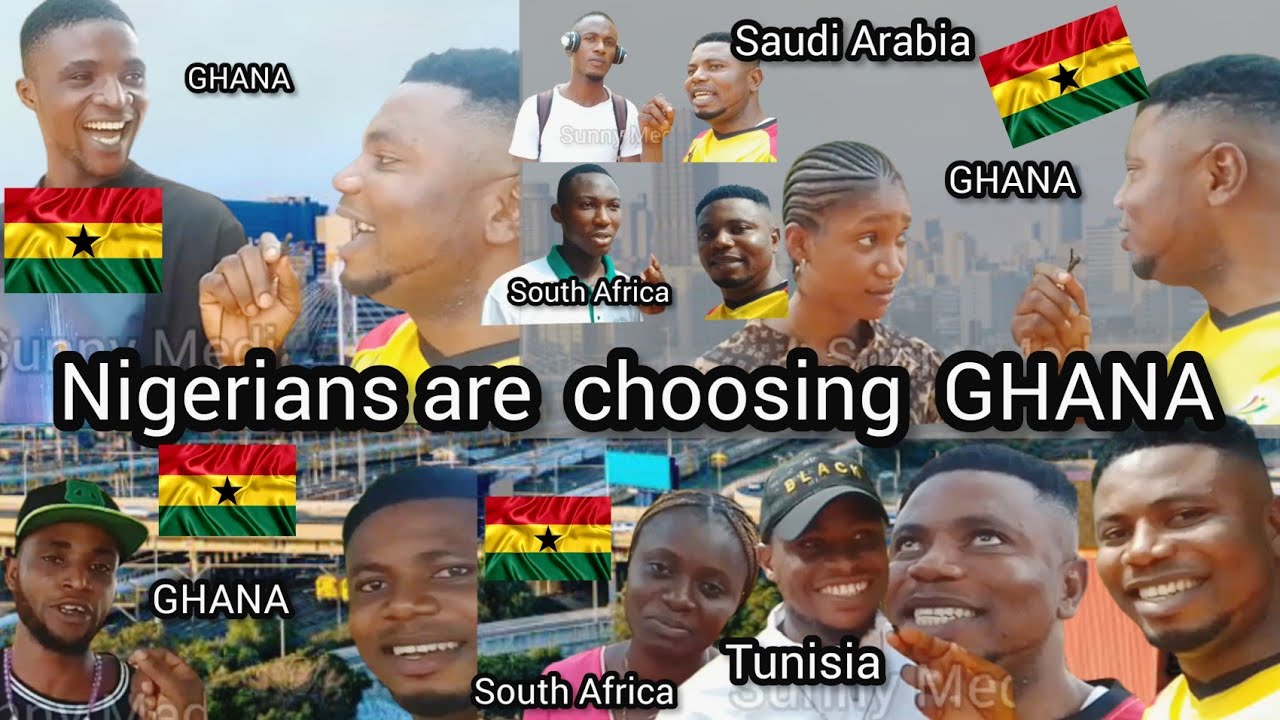 NIGERIANS are choosing GHANA 🇬🇭/their reasons will shock you 🤣/street interview/must watch video👇