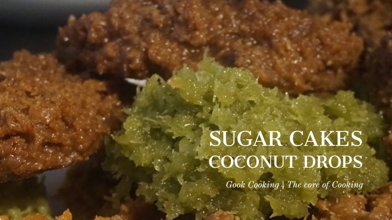 How to make  Coconut Sugar Cakes | Coconut Drops | Sugar Cakes