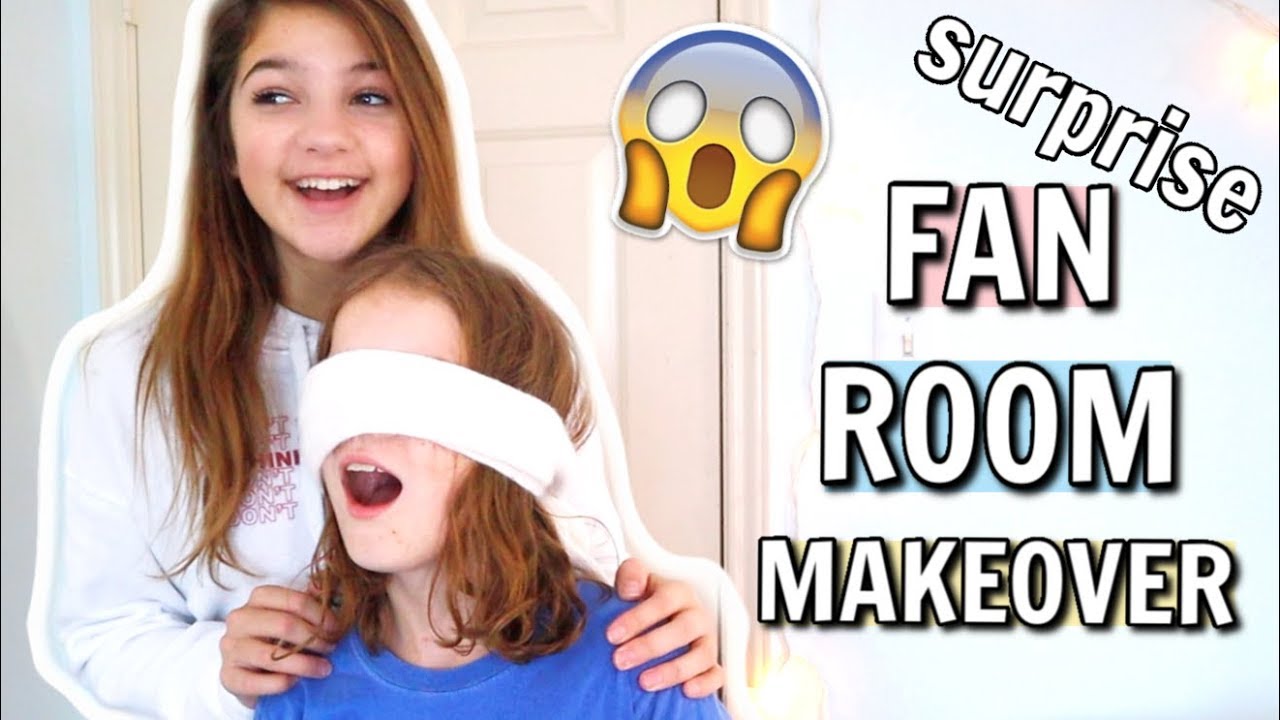 EXTREME ROOM TRANSFORMATION | Decorating a Fan's Room | ANNIE ROSE