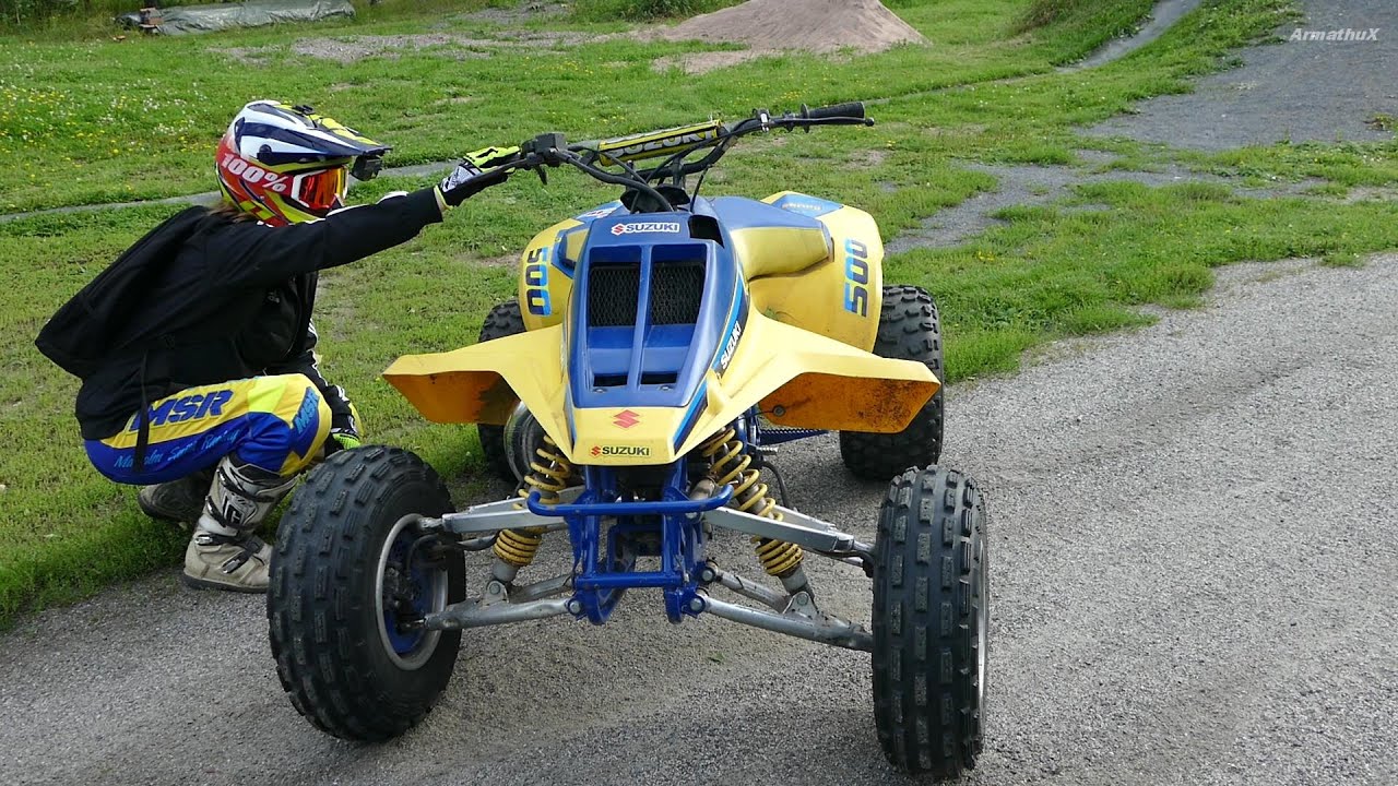 SUZUKI QUADRACER LT500R 'QUADZILLA' [RAW 2-STROKE SOUND]