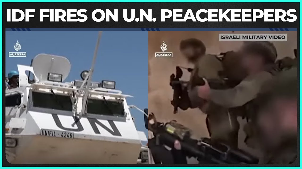 Israeli Forces FIRE On U.N. Peacekeepers In Lebanon