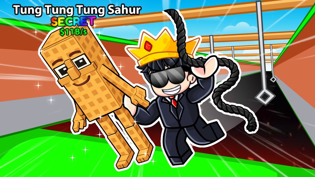 I Got ADMIN BRAINROT in SWING FOR BRAINROTS!