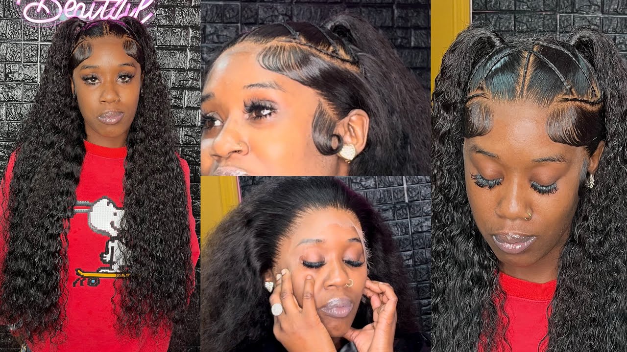 30 INCHES OF SLAY😍|Watch me Slay My Sister Wig😍🔥|Criss-Cross w/3 Braided style|TheBhSlay ✨