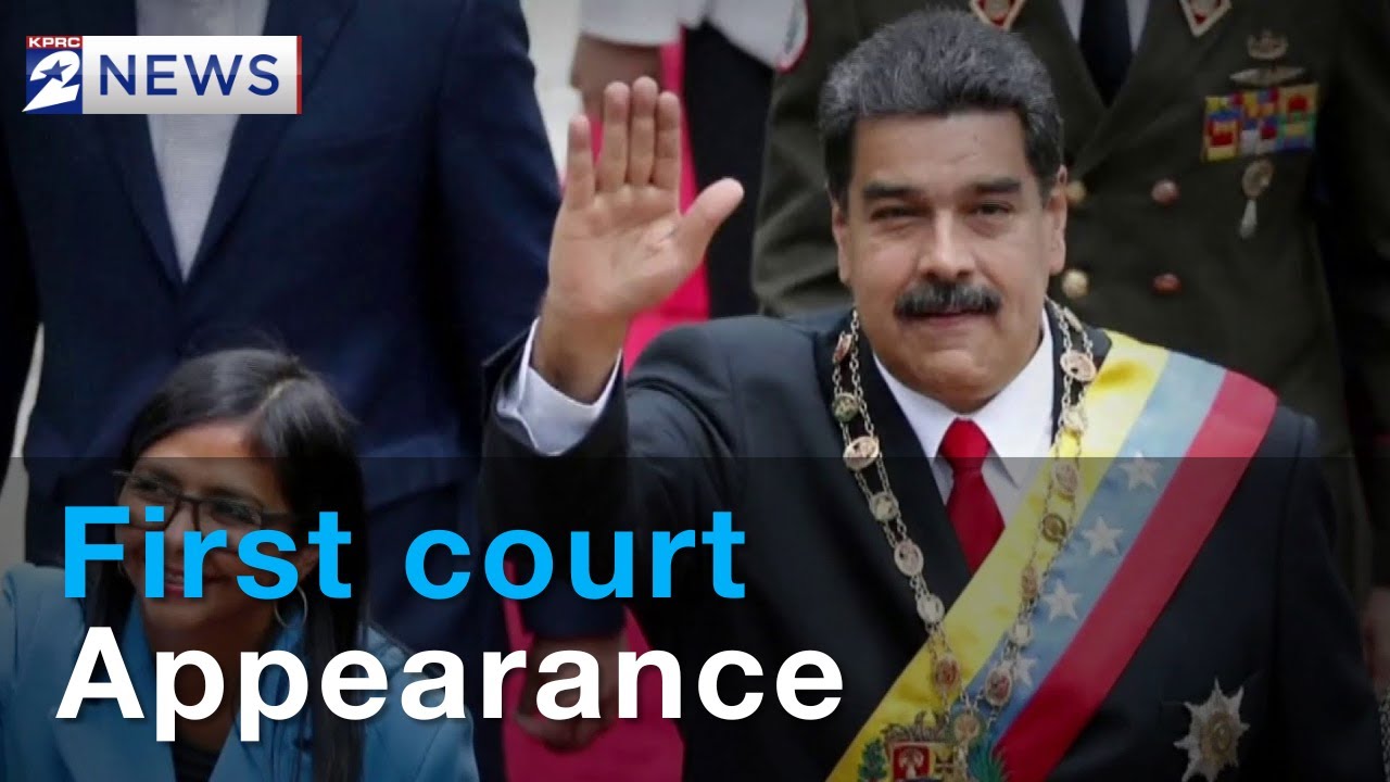 Nicolas Maduro's First Court Appearance: Captured Venezuelan Leader Faces Charges