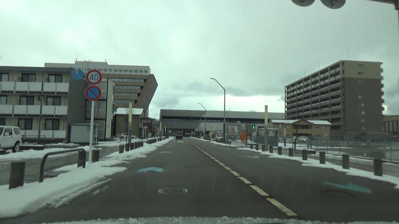 今江～小松駅周辺～イオン小松店（石川県小松市）