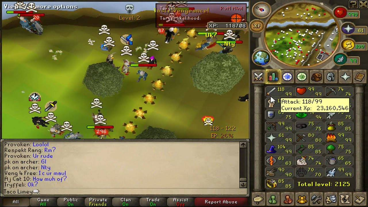 Taco Limey, Pk Vid 19, Arcanestream Necklace and Chaotic Rapier Pking