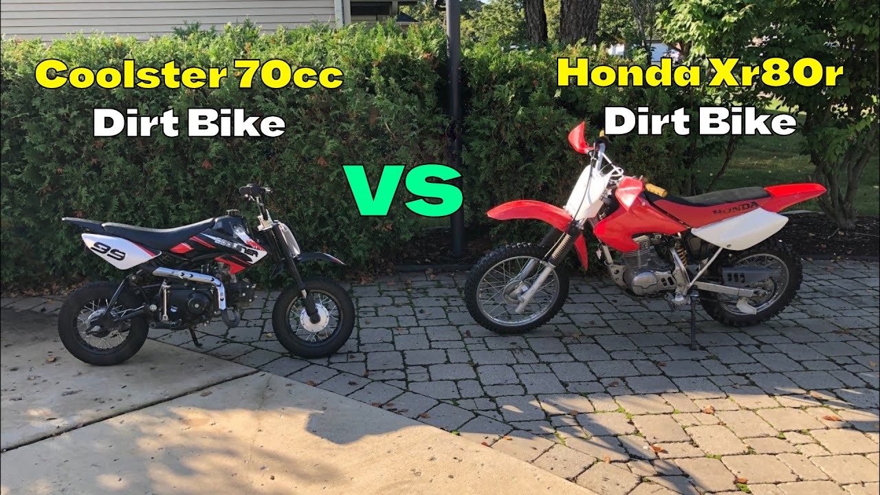 Coolster 70cc VS Honda Xr80r Dirt Bike