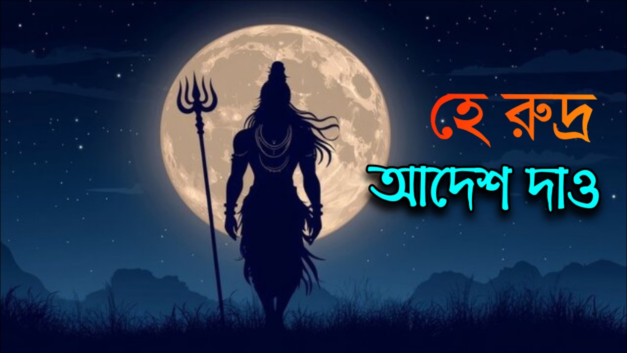 হে রুদ্র আদেশ দাও কবিতা | কাজী নজরুল ইসলামের কবিতা | he rudra adesh dao | kazi nazrul islam kobita