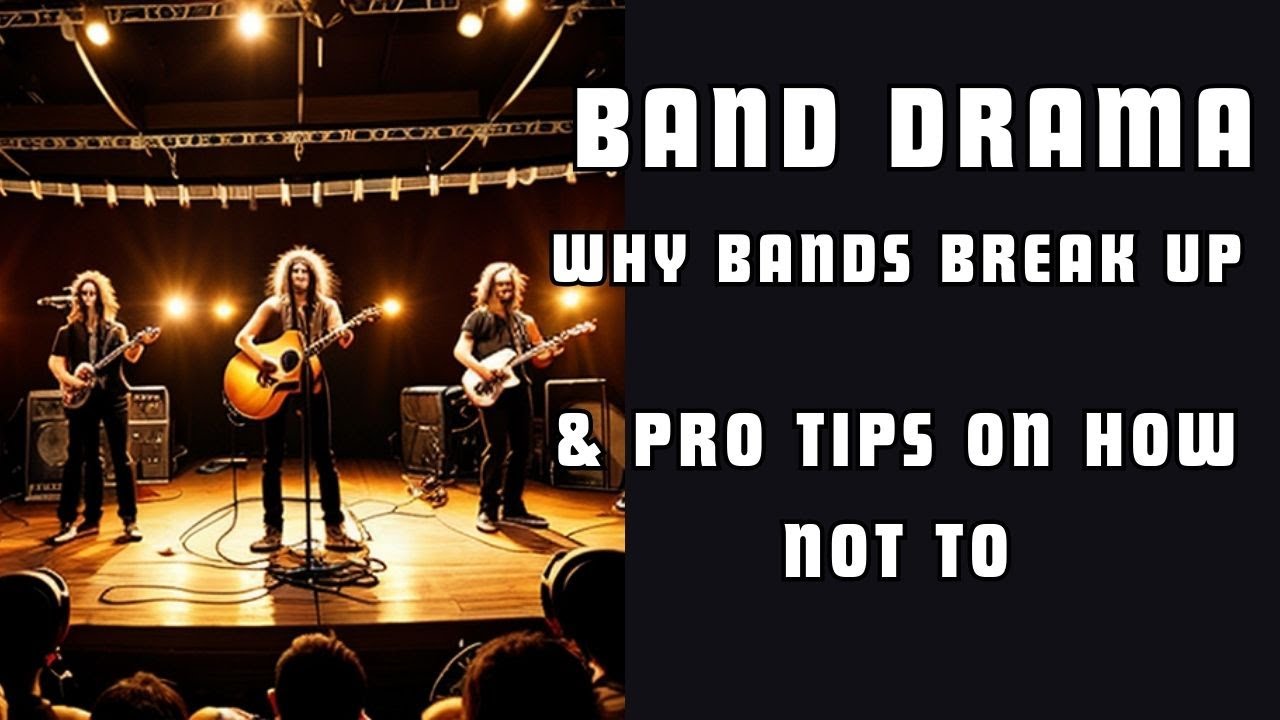 Band Drama - Why Bands Break Up - And PRO Tips Not To