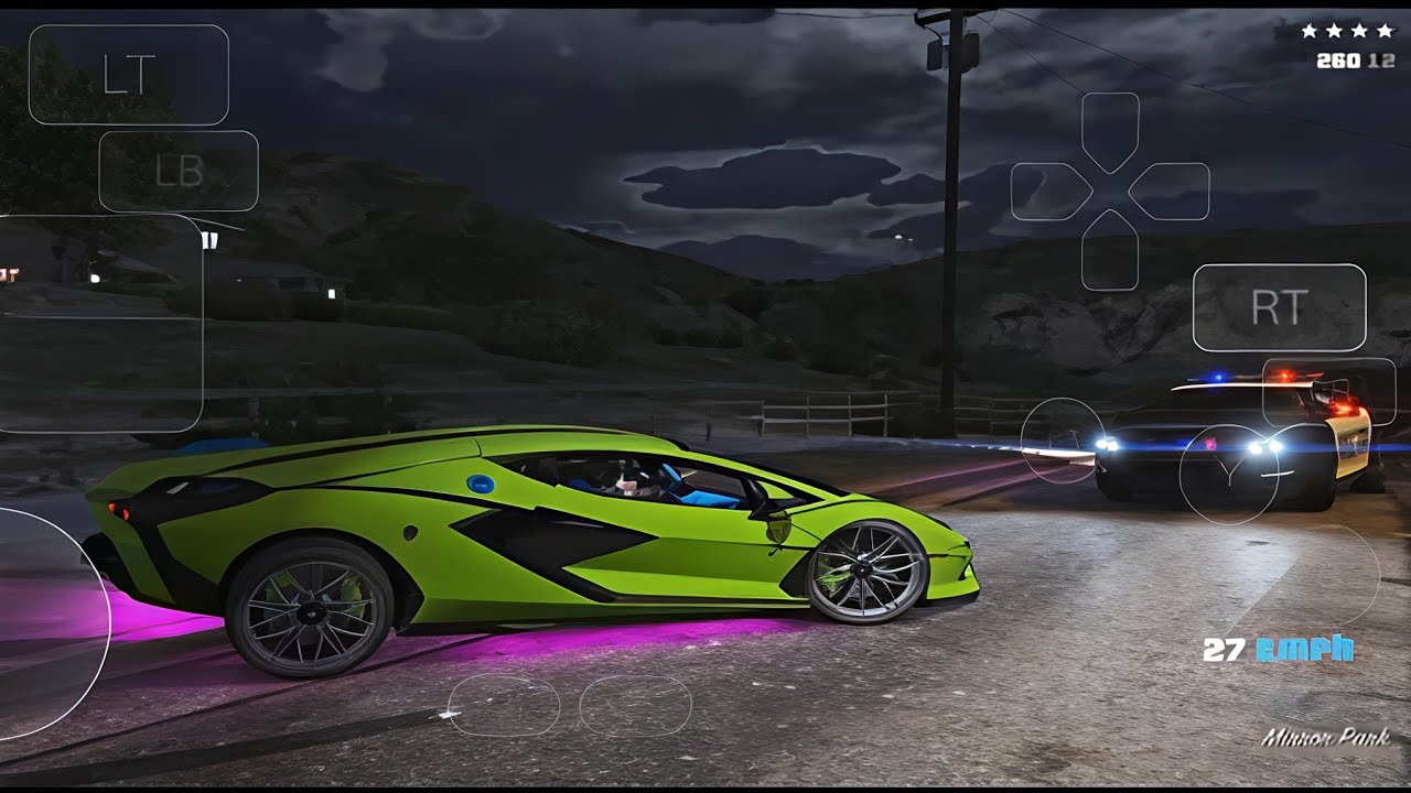 HOW TO SAVE FROM GTA V 4 STAR POLICE  GTA V MOBILE GAMEPLAY #gtav 