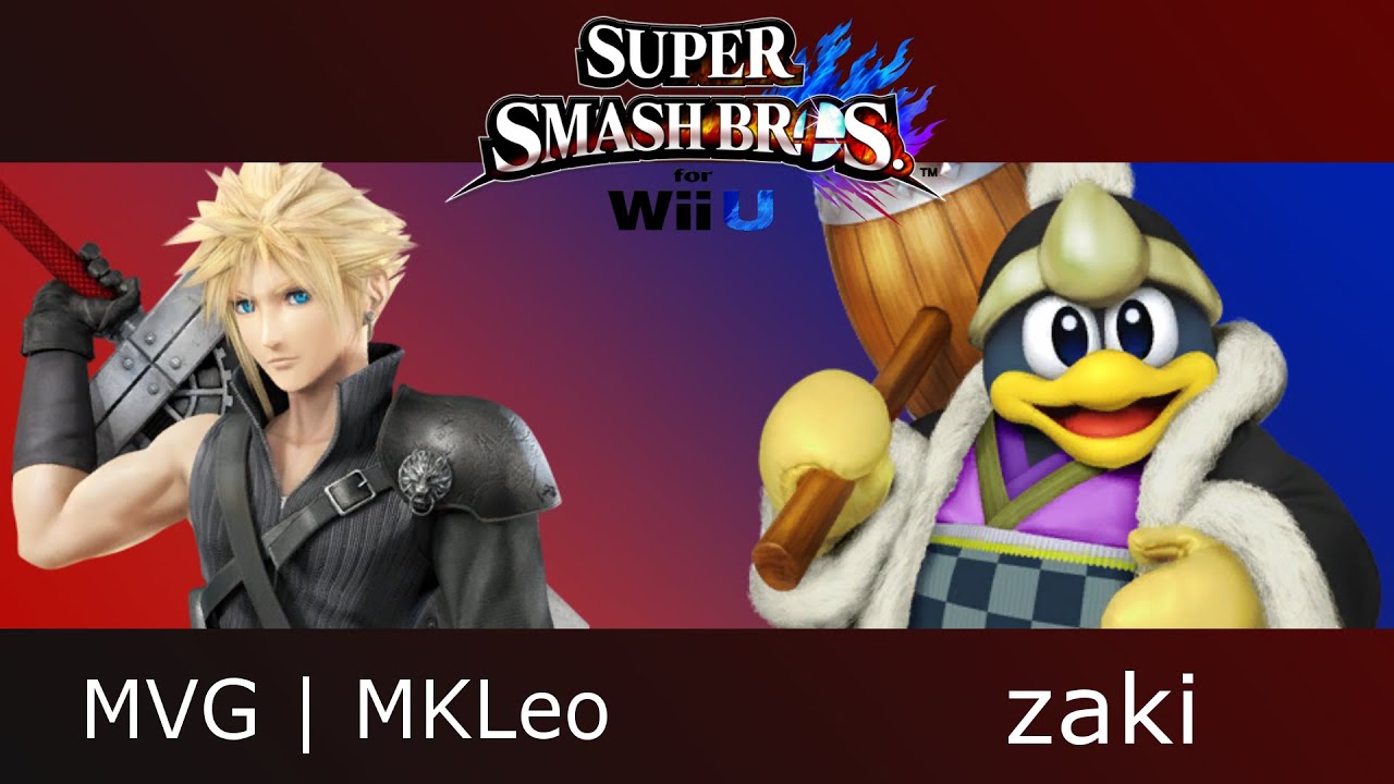 Super Smash Bros. for Wii U Greatest Hits - Hyrule Saga - MVG | MKLeo (Cloud) vs. zaki (King Dedede)