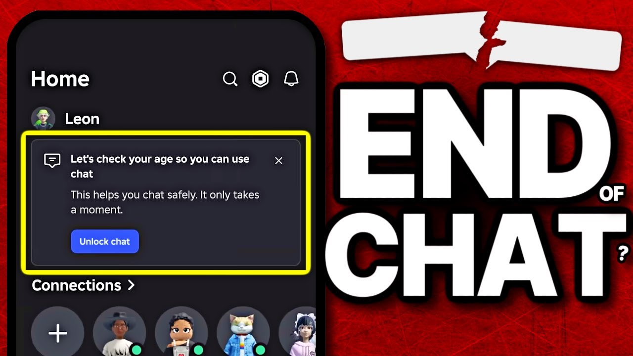 Уничтожение чата Roblox близко