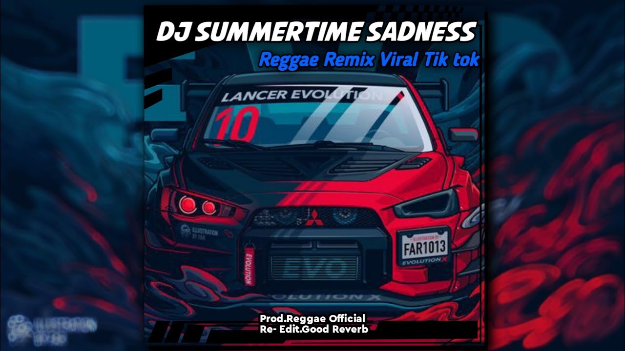 DJ Summertime Sadness Reggae Remix | slowed & reverb version